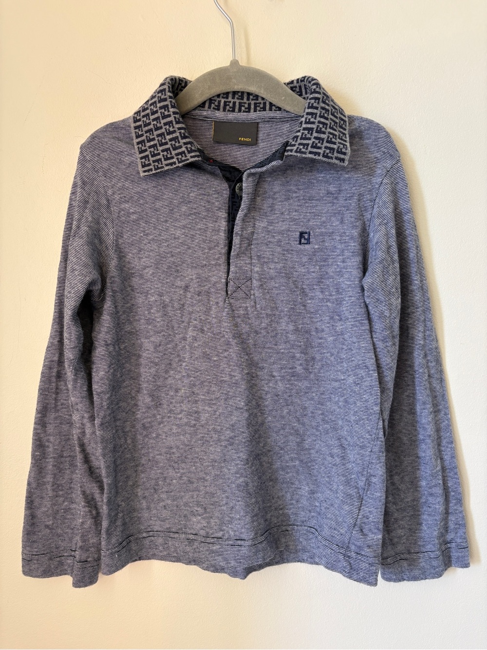 Fendi Kids boys top cotton size 6 years